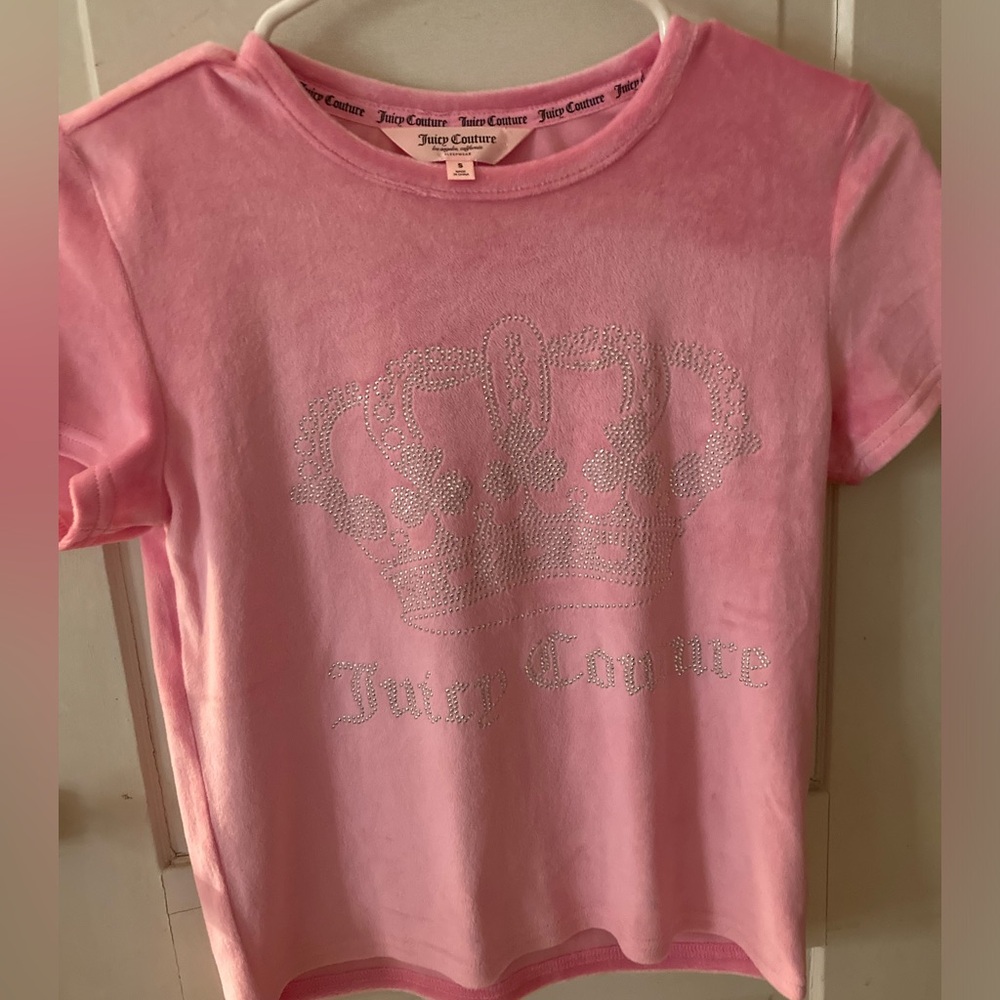 NWOT🔥SET Juicy Couture PINK Matching Top & bottoms SMALL
